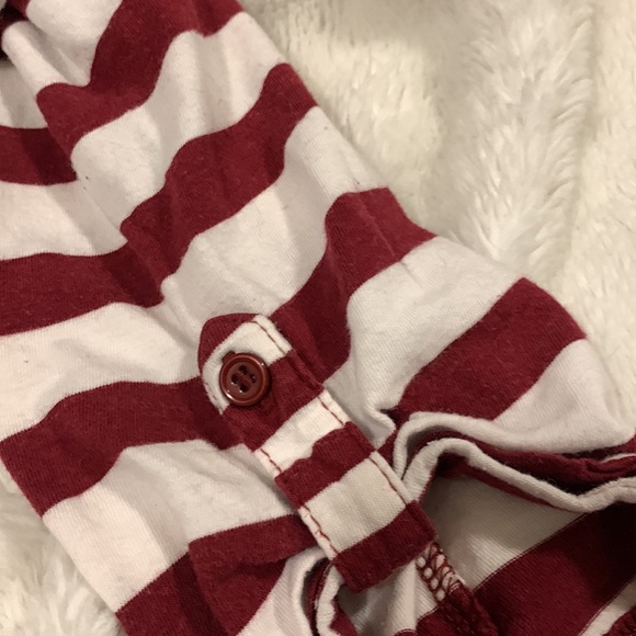 Striped long sleeve shirt 🤍❤️ - Picture 3 of 4